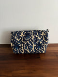 Trousse de toilette en coton matelassé  blockprint indien collection artisanale