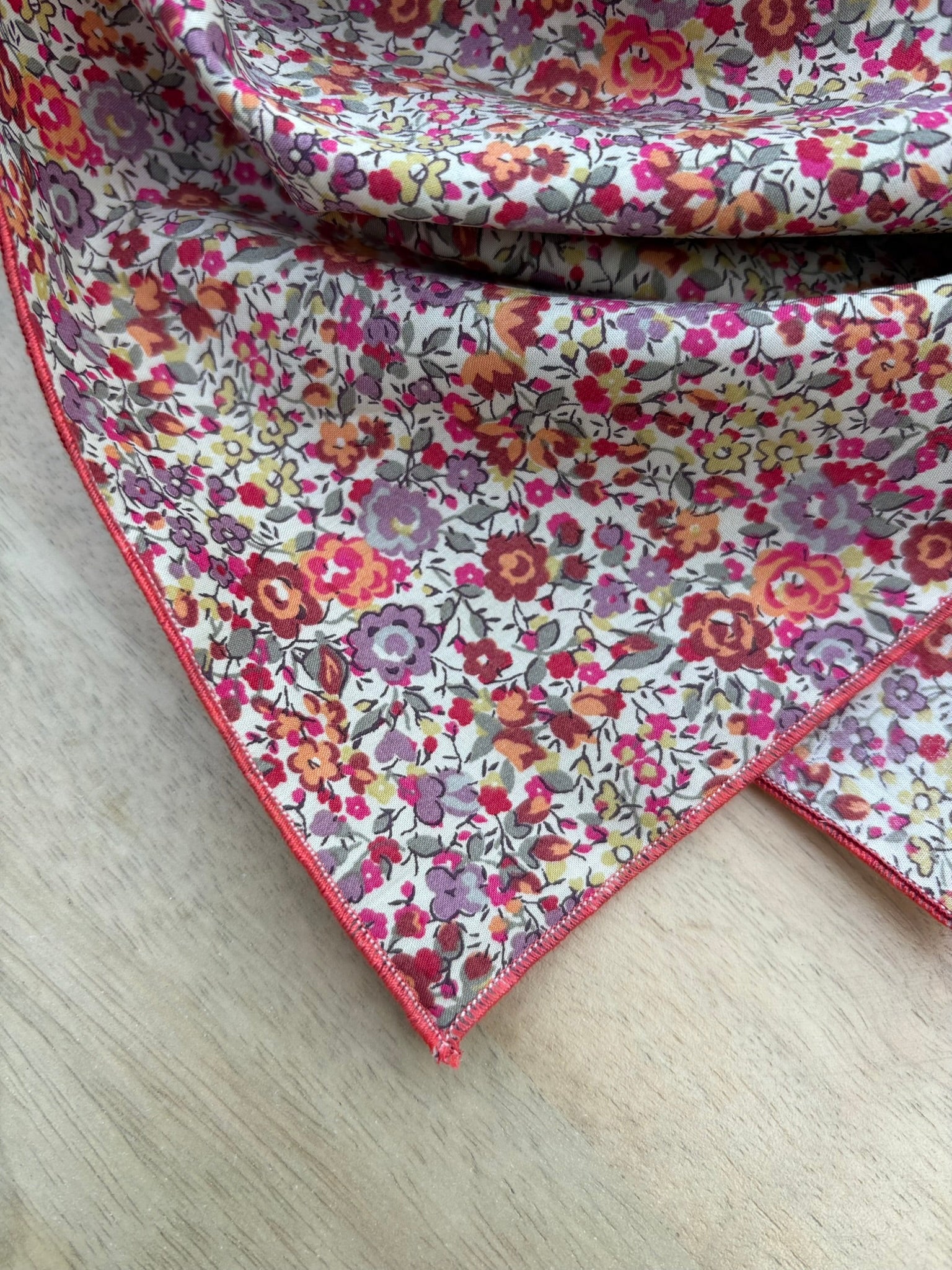 Mon Zinzolin Bandana Liberty Fabrics Tana Lawn® Emma & Georgina