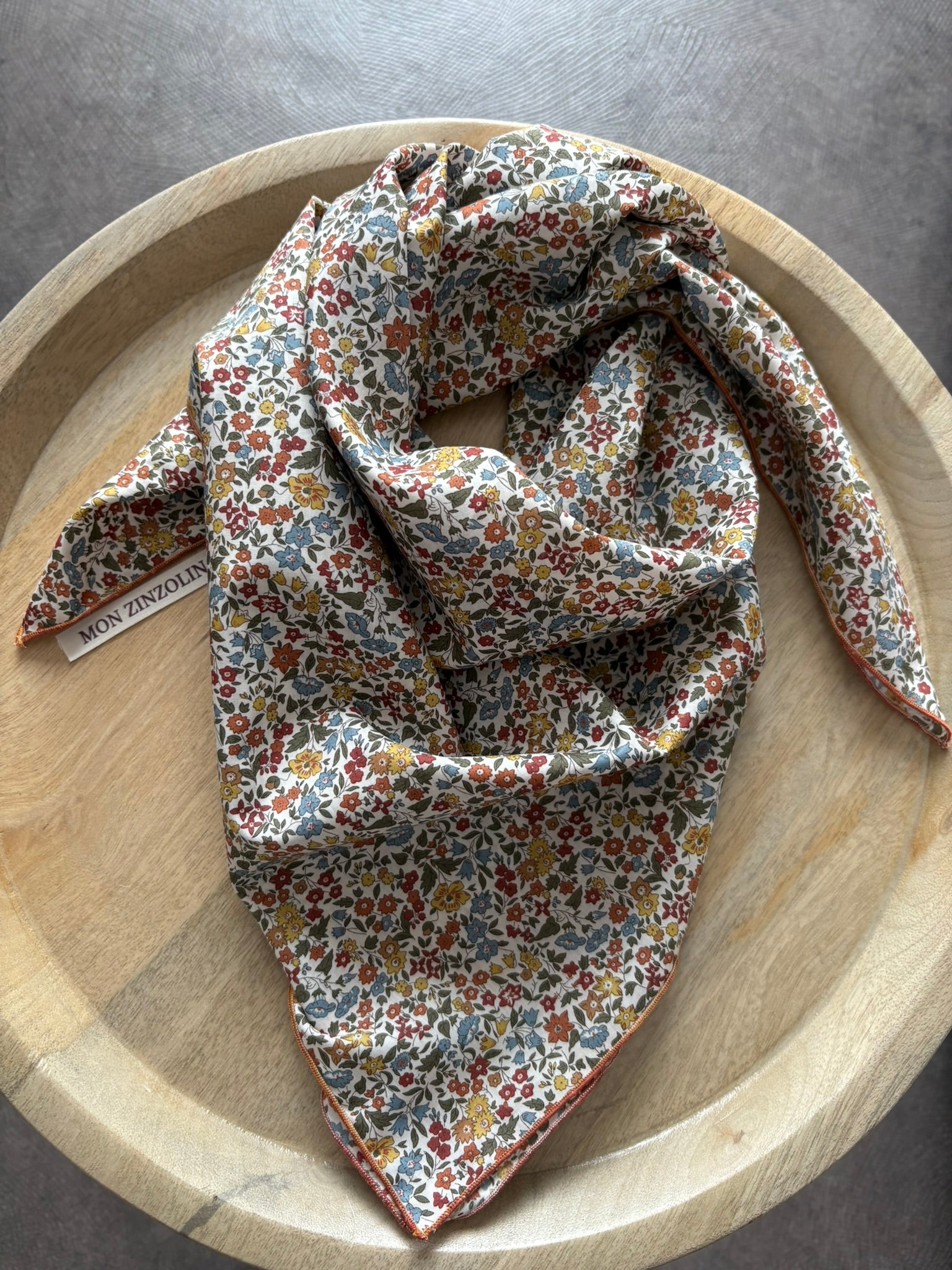 Mon Zinzolin Bandana Liberty Fabrics Tana Lawn® Ava