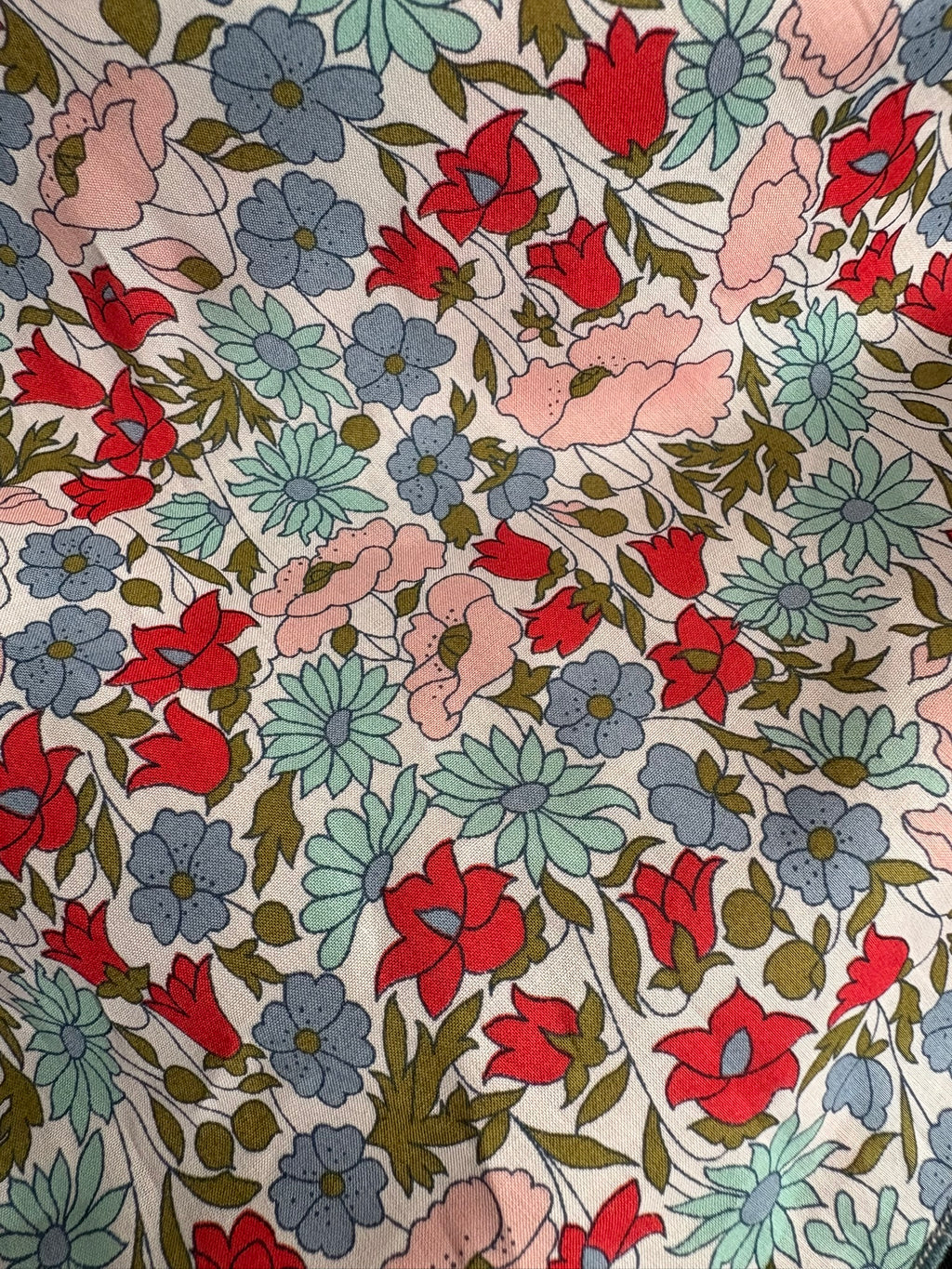 Bandana Liberty Poppy Daisy