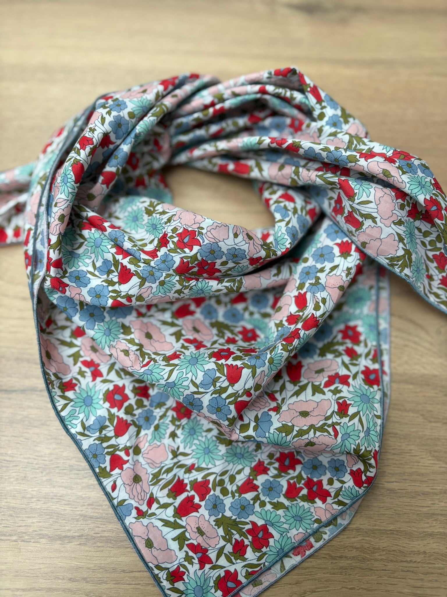 Bandana Liberty Poppy Daisy